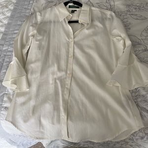 Ivory Ralph Lauren blouse